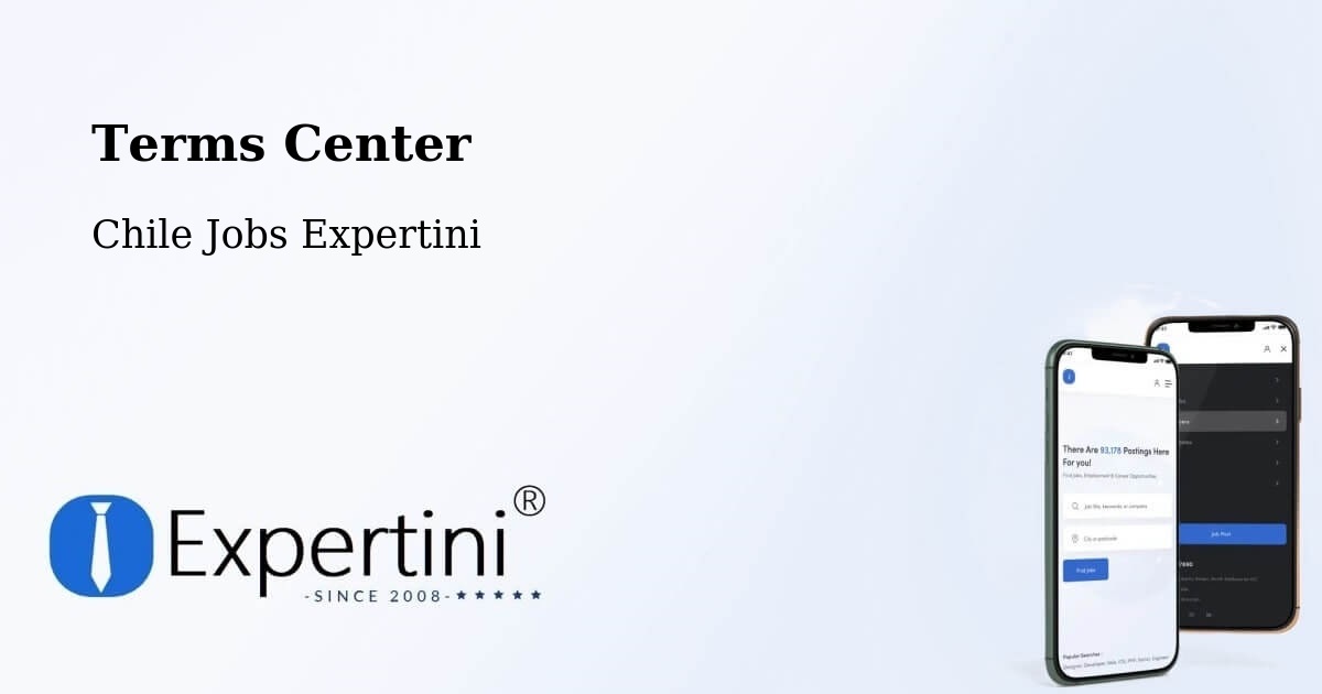 Terms of Service – Padre Las Casas - Chile Jobs Expertini